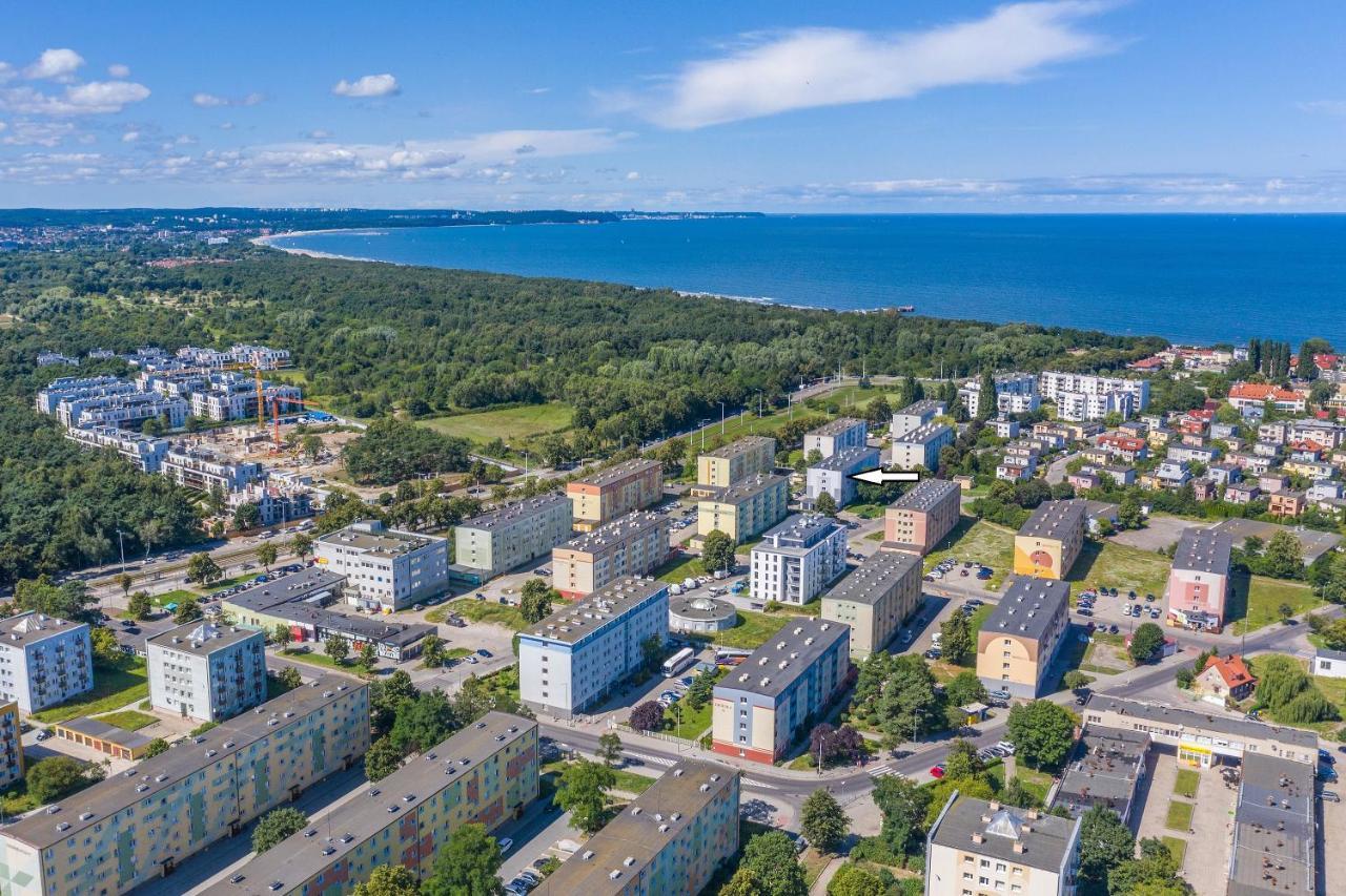 Apartament Blue Brzezno Prostywynajem Gdansk Brzezno Apartment ภายนอก รูปภาพ