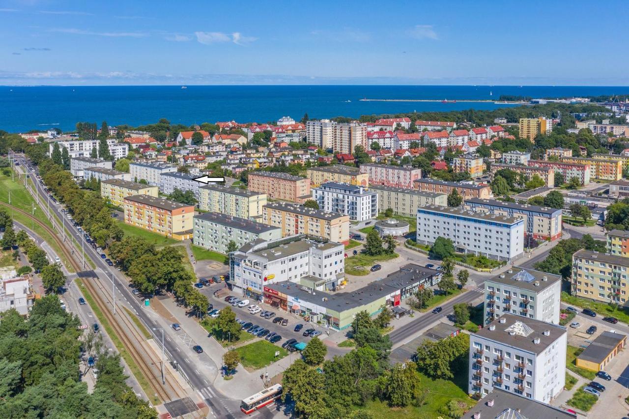 Apartament Blue Brzezno Prostywynajem Gdansk Brzezno Apartment ภายนอก รูปภาพ