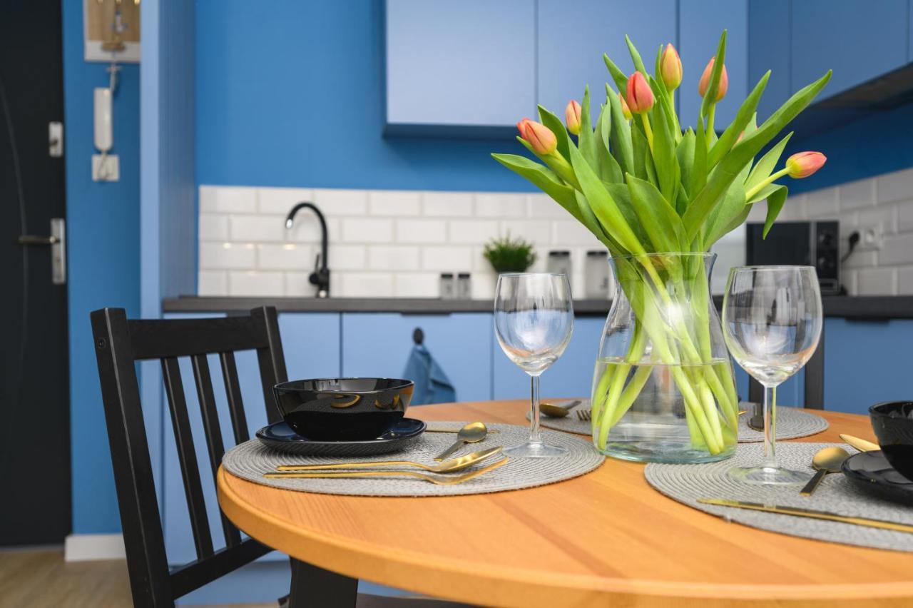 Apartament Blue Brzezno Prostywynajem Gdansk Brzezno Apartment ภายนอก รูปภาพ